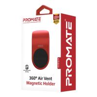 promate airgrip-3 ( 360 Degree Air Vent Magnetic Holder ) red