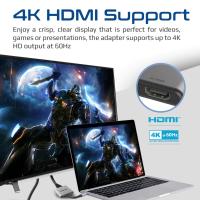 promate MediaLink-H2 ( 4K High Definition USB-C to Dual HDMI Adapter )