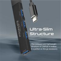 promate LiteHub-4 ( 4-in-1 Multi-Port USB-C Data Hub )