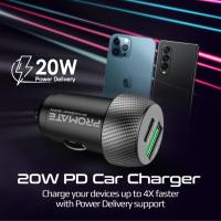 promate DriveGear-20W ( 20W Quick Charging Mini Car Charger )