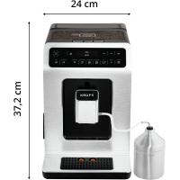 KRUPS EA891D27 Evidence Milk Automatic Coffee Machine,2.3 liters, Espresso, Cappuccino, 15 Drink Options, Bean to Cup, Tea