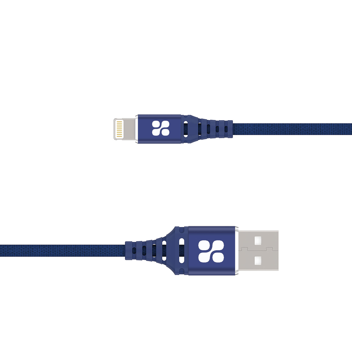 PROMATE Nervelink-i Ultra-Slim Power and Data Cable with Lightning Connector ( BLUE )