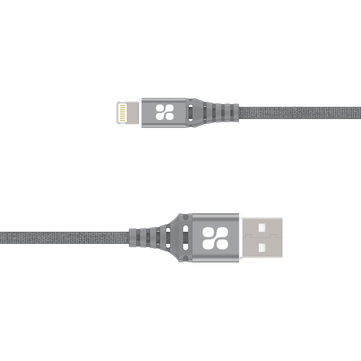 PROMATE Nervelink-i Ultra-Slim Power and Data Cable with Lightning Connector ( GREY )