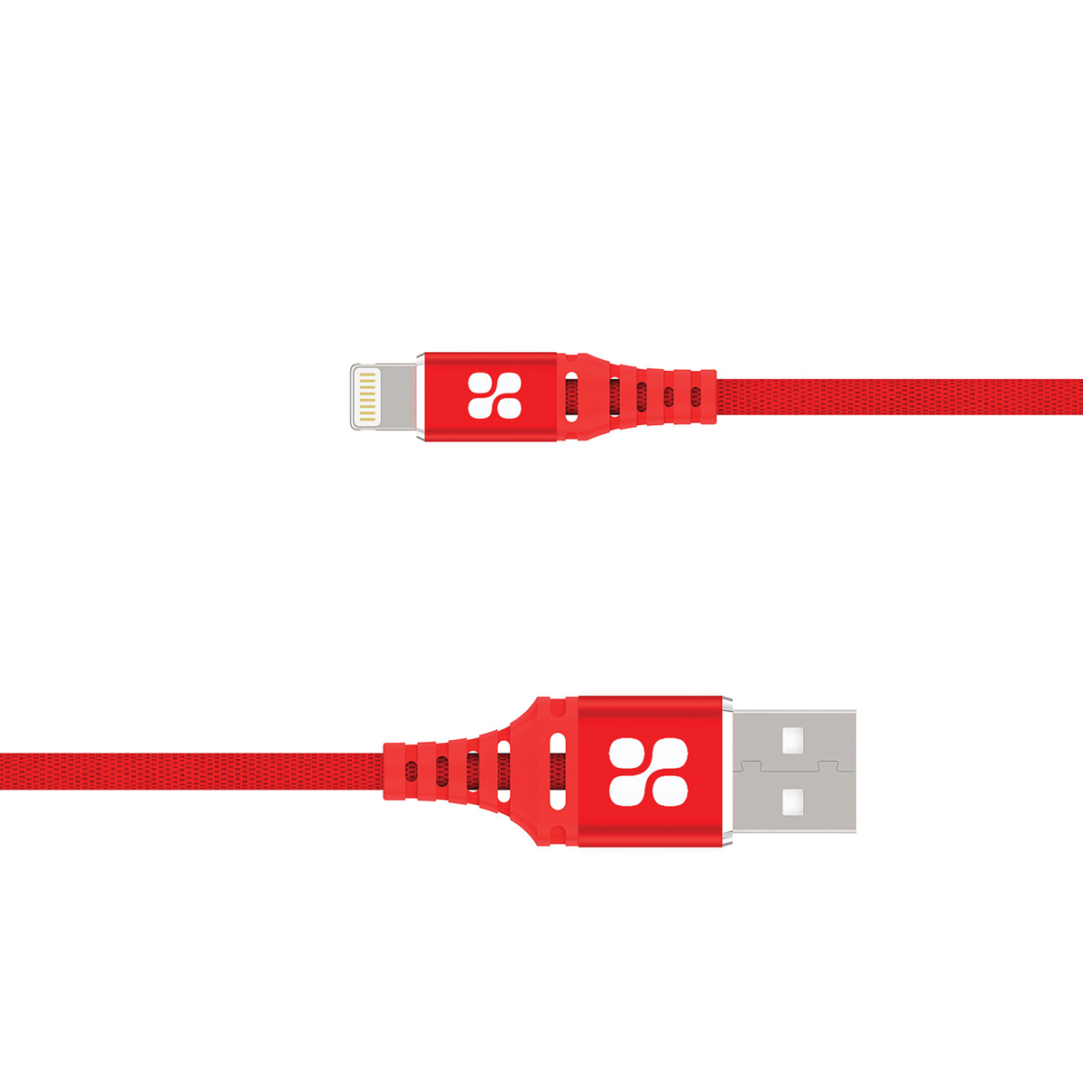 PROMATE Nervelink-i Ultra-Slim Power and Data Cable with Lightning Connector ( RED )