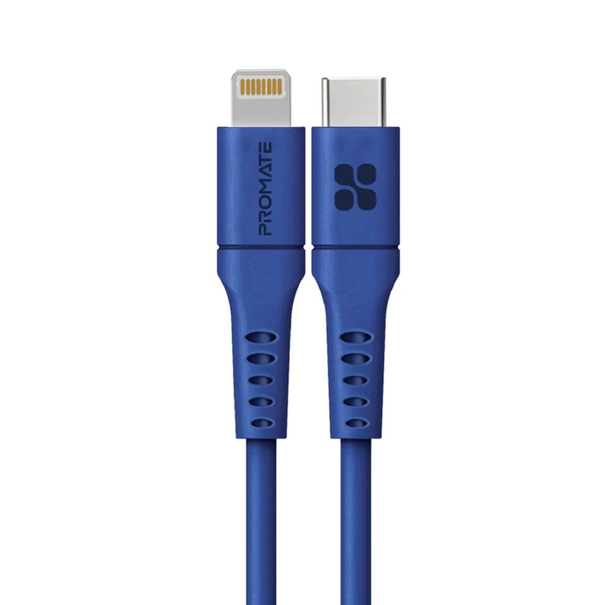 promate PowerLink-300 ( 20W Power Delivery Fast Charging Lightning Cable ) blue