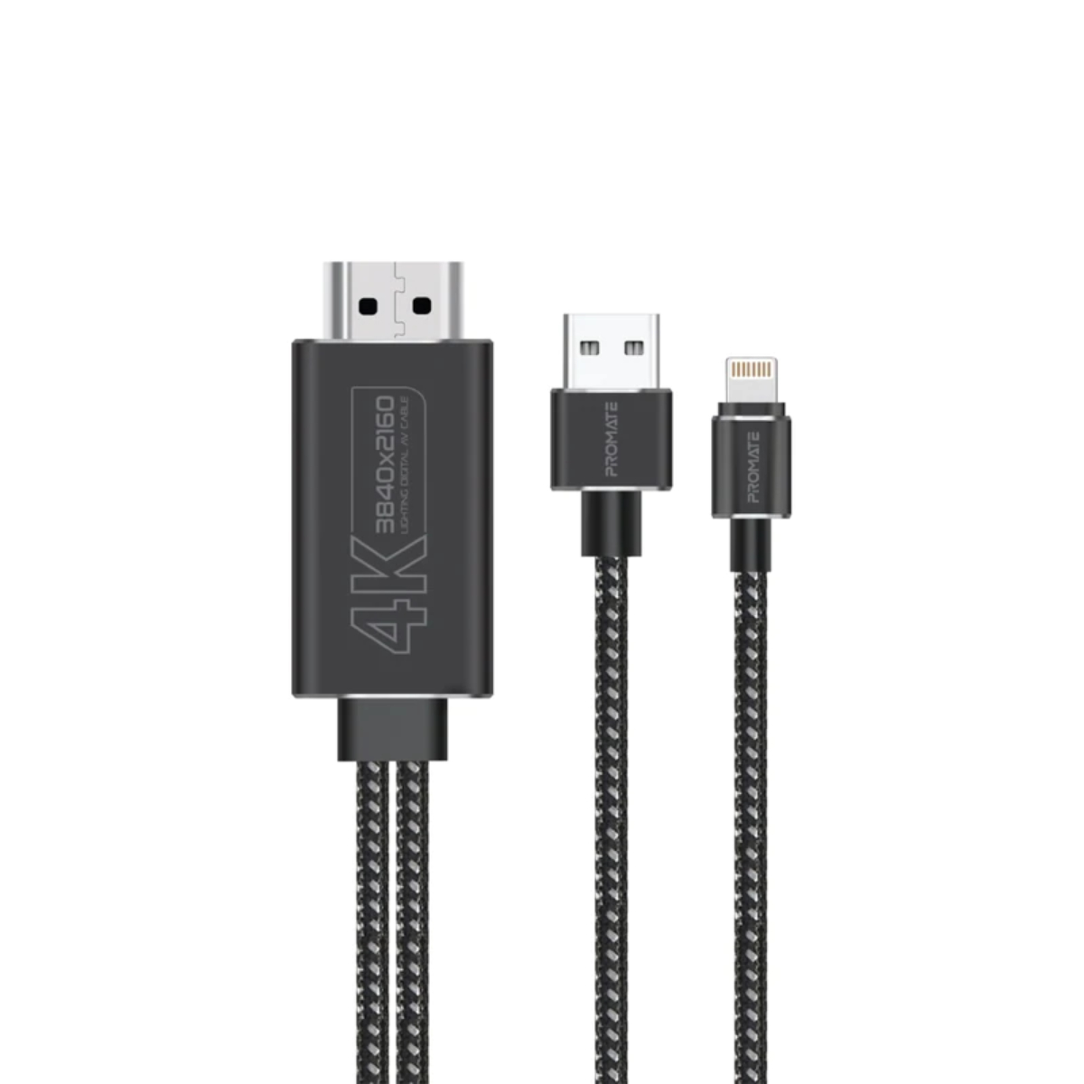 PROMATE MediaLink-LT (4K High Definition Lightning Connector to HDMI Cable)