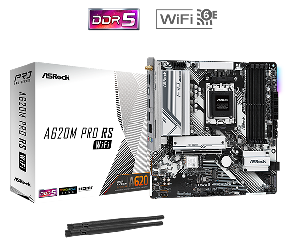 A620M PRO RS WIFI DDR5