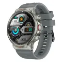 "xWatch-R20.Silver 1.85"" Round Screen Fitness Tracker Smartwatch w/ BT Calling, IP67, Multi-Sport Modes, Health Sensors, 710mAh battery, Metallic Frame" 