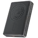 "Blade-10.Black 10000mAh Ultra-Slim 15W MagSafe Compatible Power Bank w/ 20W PD USB-C input/output Port, Aluminum Construction." 