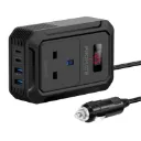"PowerMount-2 15W Transparent Motorized auto clamping Phone Charger Car Mount, w/ AC vent mount and Gooseneck Mount"