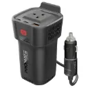 "Inverto-150W 150W DC to AC Car Charger Inverter w/ single AC Port, 2 x 30W USB-C & 18W QC3.0 Port" 