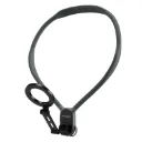"MagView.Black 360° MagSafe Compatible Neckband Phone Holder, Made from Silicone & Aluminum Alloy." 