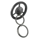 "SnapRing Magnetic Smartphone Ring Holder and Stand, Foldable and rotatable design, Made from Metal Alloy."