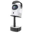 "Beamer-A250.EU Wireless 4K Ultra HD DLP Projector with Built-in HiFi Speaker, 250ANSI Brightness, Motorized Height adjustment" 