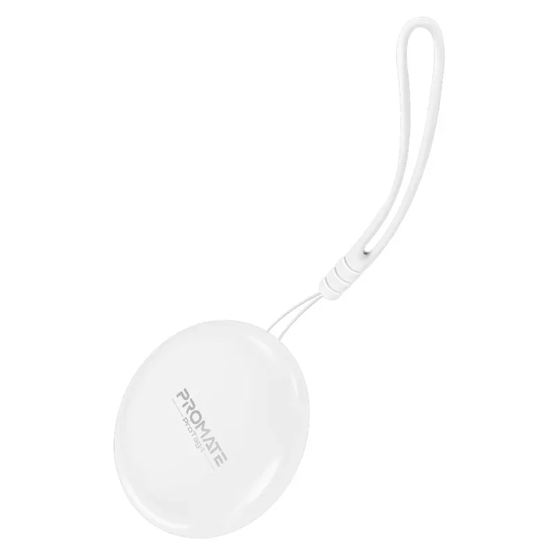 [ProTag-1.White] "ProTag-1.White Compact Bluetooth Item Tracker, 365 Days Battery Life, Water Proof, Compatible with Apple Find My App" 