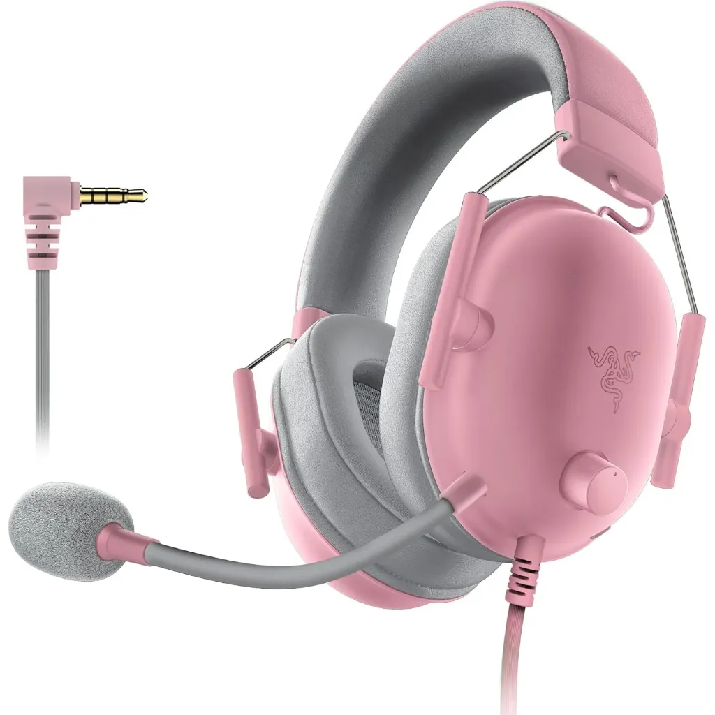 [RZ-BS-PNK-7U2W] Razer BlackShark V2 X Headset (Pink)