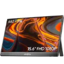 ARZOPA Portable Monitor 15.6'' FHD 1080P - Ultra-Slim Portable Laptop Monitor with Kickstand - IPS Display for PC, MAC, Phone, Xbox, PS5 - USB C & HDMI Connectivity