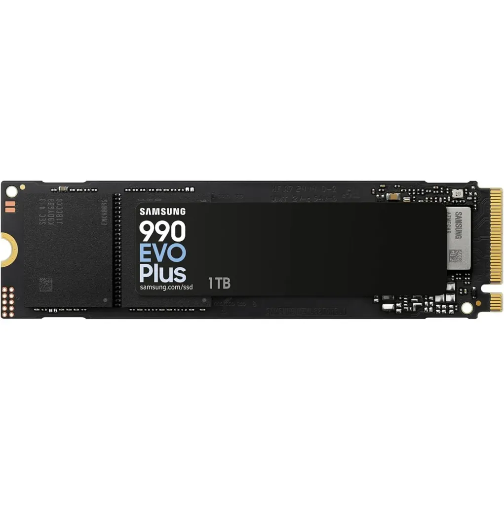 SAMSUNG 1TB PCle NVMe M.2 SSD 990 EVO PLUS