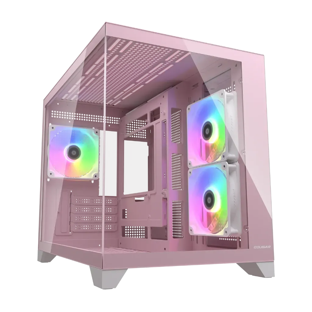 Cougar Case-Mini Tower FV150 Mini RGB (Pink)