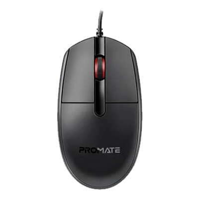 3 Button Wired Optical Mouse with 1200dpi, 1.5M Cable