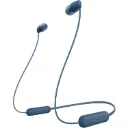 Sony WI-C100 Wireless in-Ear Bluetooth Headphones with Built-in Microphone, BLUE